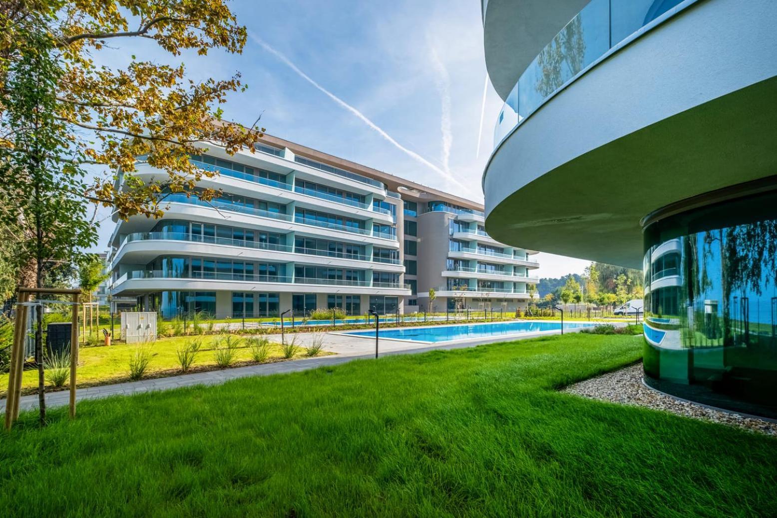 Myflat Wave Luxury 44 Suite Siófok Eksteriør billede